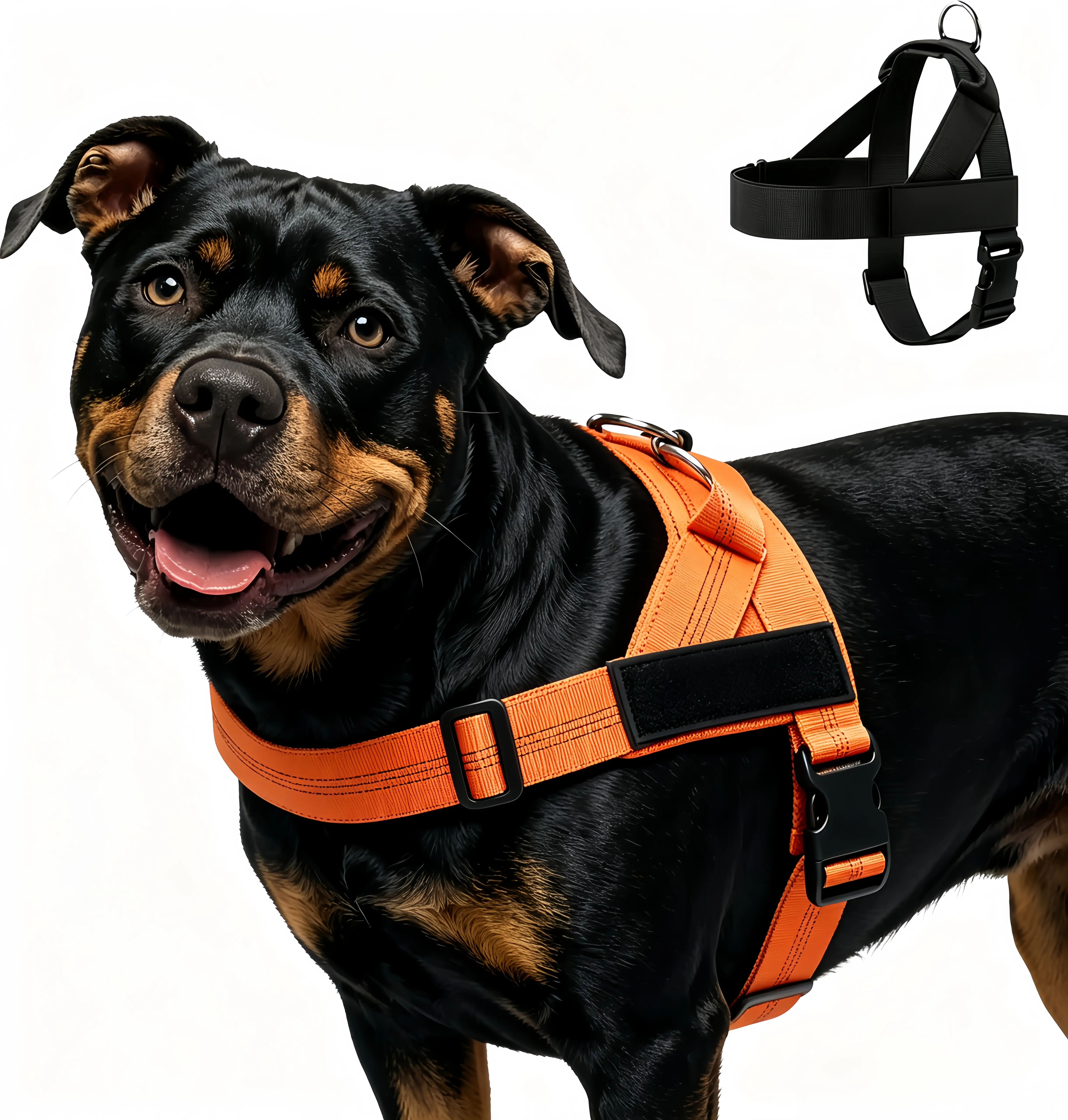 【Summersale】PawTrek-Tactical Dog Harness - Universal Harness,Walking Harness & Safety Harnesses for Small to Large Dogs,Durable,Reflective,Easy to Control