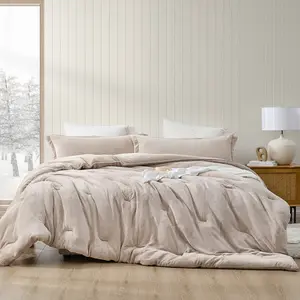Warmer than Warm - Coma Inducer Comforter Set - Porcini Taupe