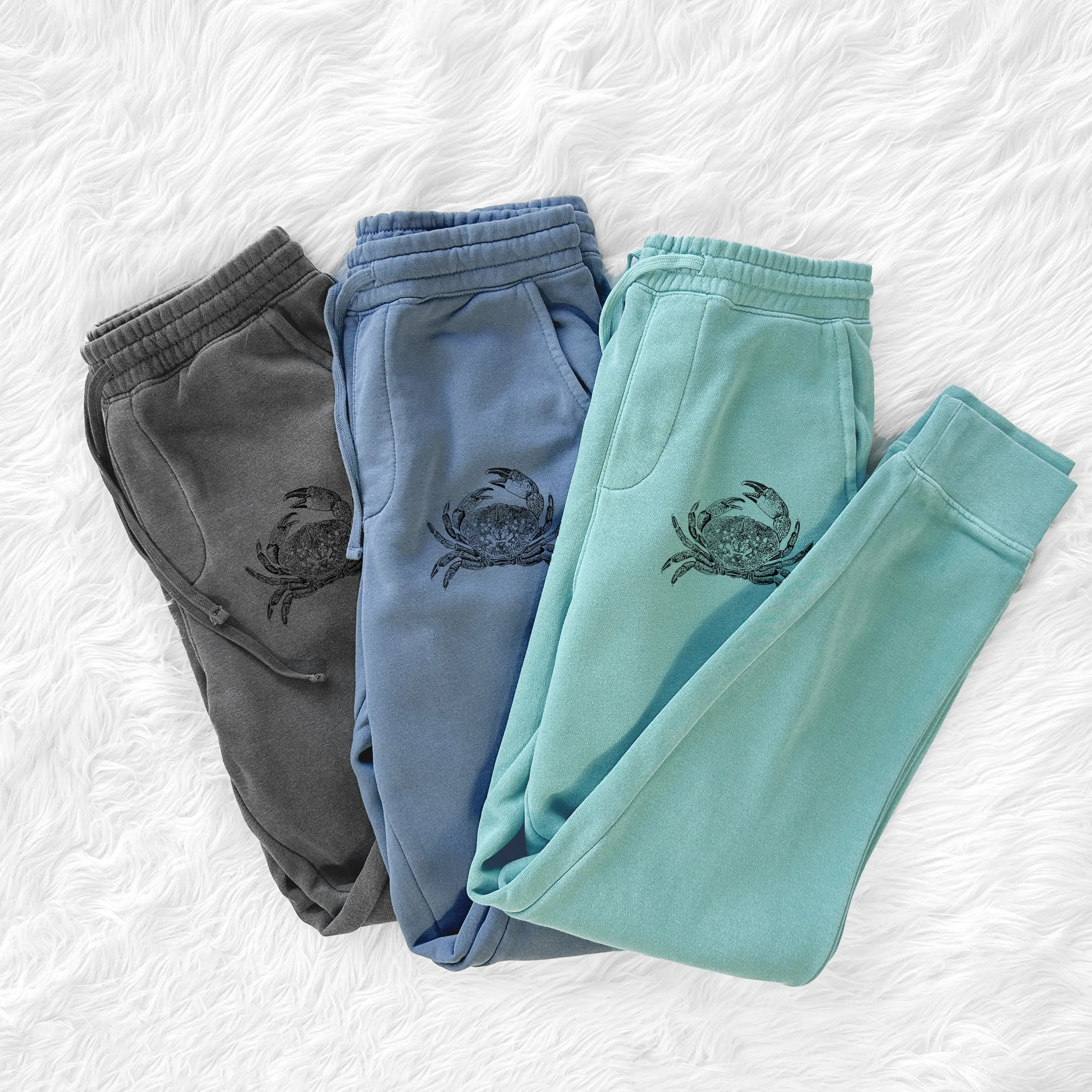 Dungeness Crab - Unisex Pigment Dyed Sweatpants