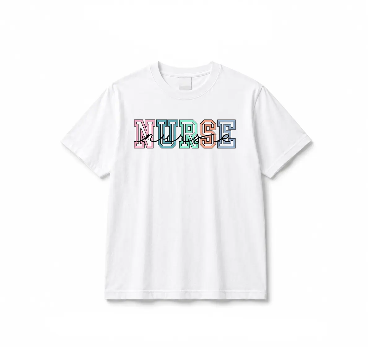 Retro Nurse Shirt, Nursing School Tee, Nurse Tee, New Nurse Gift, Registered Nurse T-shirt Menswear Top