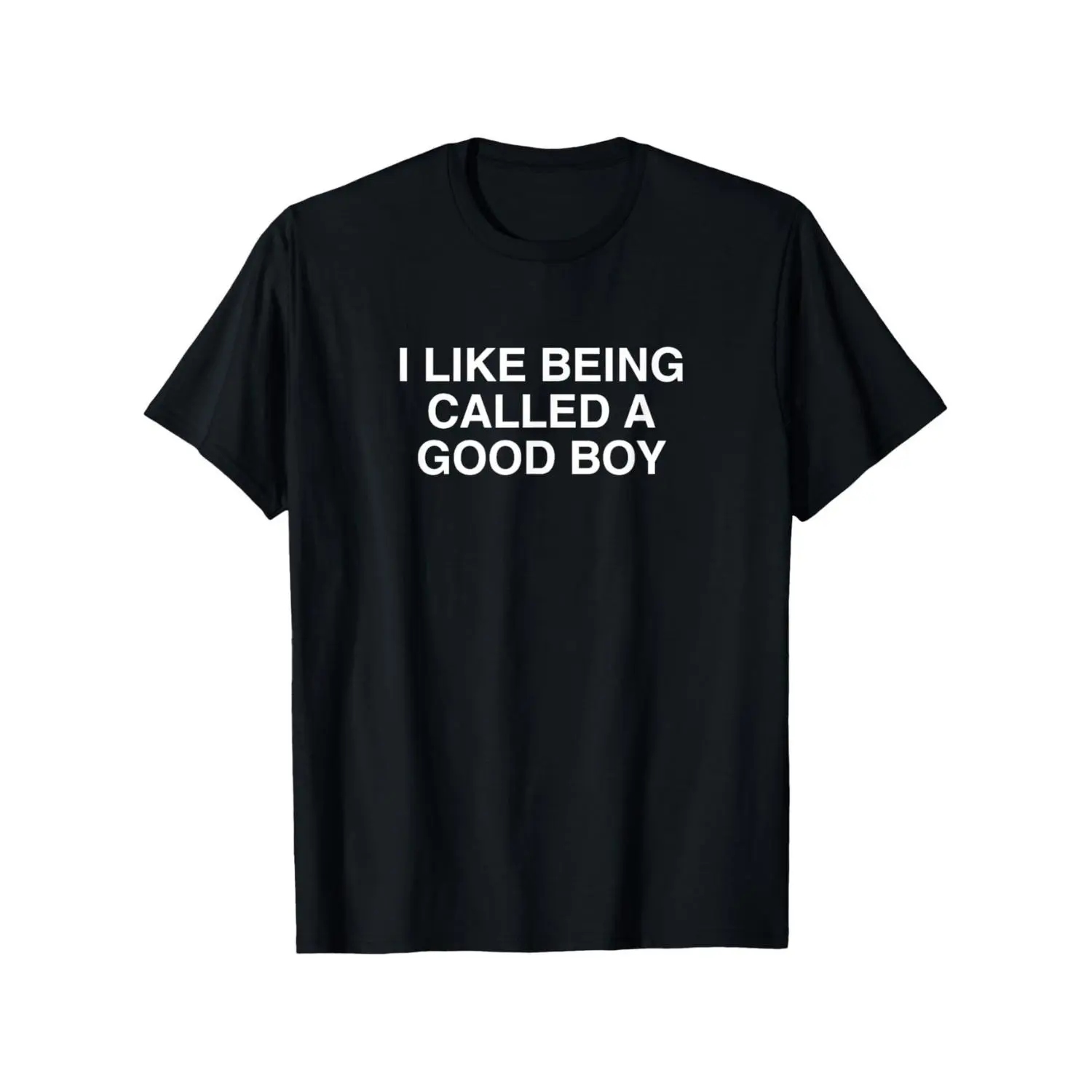 Men's Funny "I Like Being Called a Good Boy" Graphic T-Shirt - Black  Short-Sleeve Tee, able & Versatile Summer Casual Wear