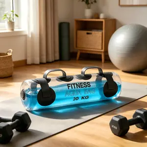 New Way for Core Training! Dynamic Water Weight Bag Easily Boosts Strength and Balance 20KG gym accessories