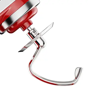 Stainless Steel Dough Hook for Kitchenaid Stand Mixer, Bread Hook for 4.5Qt -5 Qt Tilt-Head Stand Mixer, Dough Hook for Kitchenaid Mixer Attachments, Dishwasher Safe by GVODE