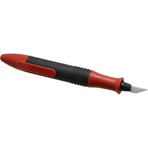 Ceramic Tip Handheld Deburring Tool Set - Shaviv 155-90084, Hand Deburring Tool for Hole Edge Trimming, Straight Edges, Mold Gate Trimming