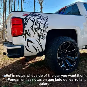 Horse Head Decal Sticker Car Exterior Accessory Decal Sticker -vehicle decoration - Mustang Horse