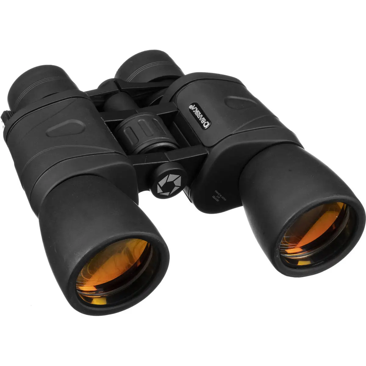 Barska Gladiator Porro Prism Binoculars - 8-24x Zoom, 50mm Objective Lens, Weather Proof, Weather Resistant, Red Lenses, 4.3 Degree Angle of View at 8x for Outdoor Sports