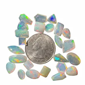 15 carats jewelry grade Ethiopian opal facets