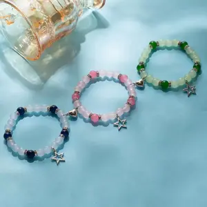 Powergirls Matching Bracelets (3 Pieces) - Perfect Gift for 3 Best Friends - Fashion Jewelry handmade