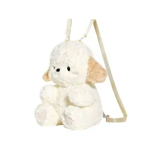 New plush doll backpack Berne dog doll cute dog backpack student girl new bag