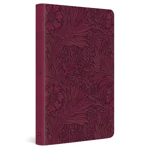 ESV Large Print Value Thinline  (TruTone, Raspberry, Floral Design): Holy , English Standard Version - Hardcover