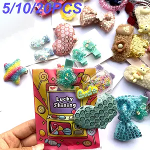 5/10/20 Piece Hair Clip Lucky Blind Bag Experience, Geometric Design, Super Cute Clips, Fashionable Hair Clips for Daily Wear, Birthday Parties, Travel Gatherings