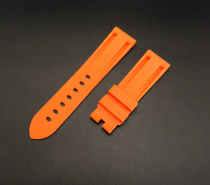 Replacement Coloful Rubber Strap (Orange)