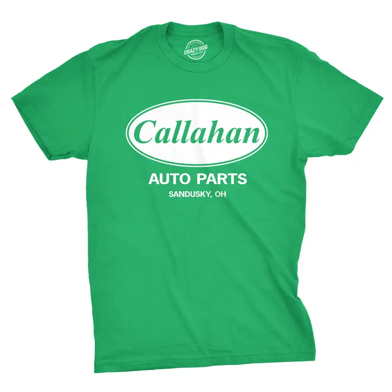 Mens Callahan Auto T shirt Funny Shirts Cool Humor Graphic Saying Sarcasm Tee Mens Funny T Shirts Cool Vintage Fashion T-Shirt Gift Classic Menswear Funny Movie Short Sleeve Novelty Tees for Guys