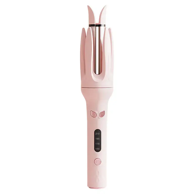 【Summer Sale Deals】New Upgrade Automatic Curling Iron with 3  Frizz-Free Smooth Shiny Hair, Anti-Scald-Tangle for Long Hair Auto Shut-Off Comfortable Hair Care Easy Operation Hair Styling Tool for Women & Home Use valentine gifts Bidirectional Rotation