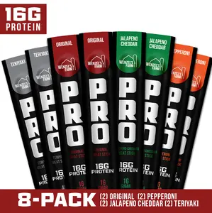 Wenzel's Farm PRO Sampler Pack - 8 Pack | 16g Protein | 2 Flavors Each | No Garbage | Midwest Made