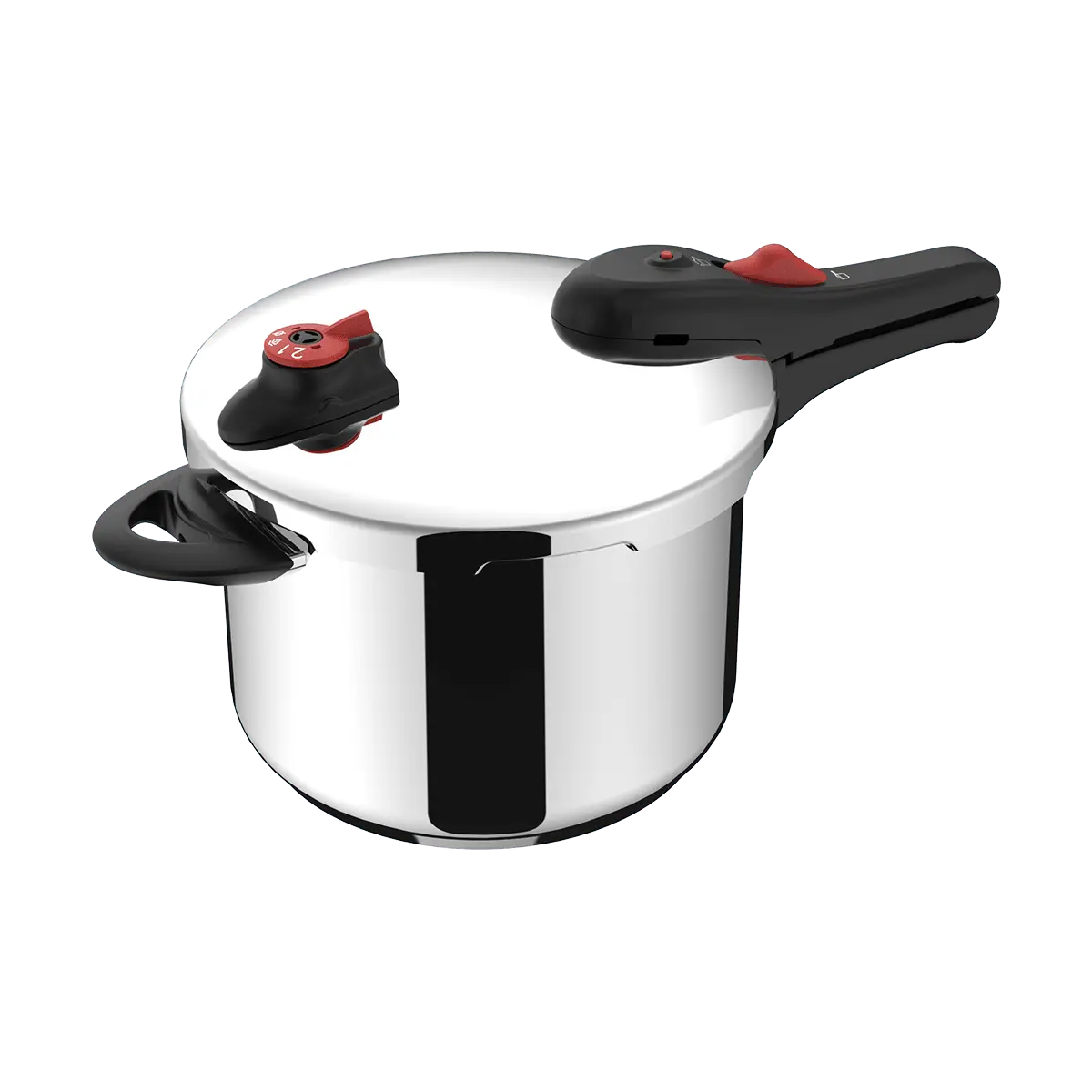 SUPOR Stainless Steel Pressure Cooker 6L 22cm YSRA5 - High-Pressure Cooker for Stewing & Fast Cooking