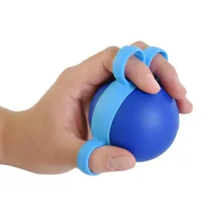 Ergonomic Silicone Grip Strength Trainer Ball, Portable Finger Muscle Exerciser, Stress Anxiety Relief Hand Rehabilitation Tool for Fitness Daily Recovery