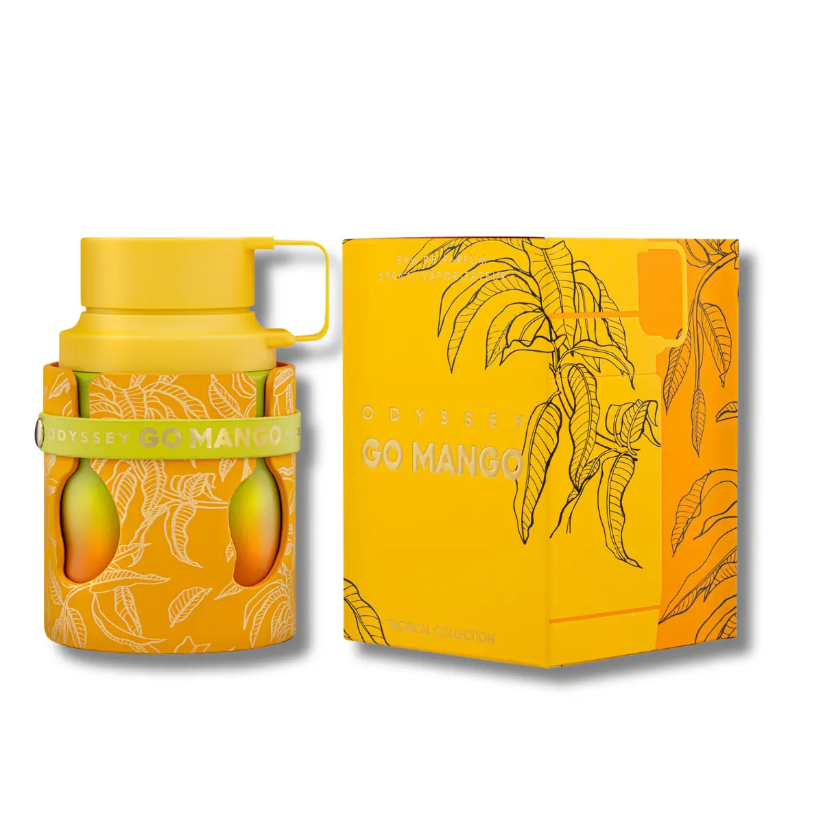 Armaf Odyssey Go Mango Eau De Parfum, Tropical Fruit & Playful White Florals, Everyday Unisex Perfume for Adults, 3.4 fl oz, Aromatic Unisex Fragrance, Creamy Woods, Daily Wear, Bottle, Soft Musk Finish, Fragrance That Starts With A, Unisex Fresh Vibe