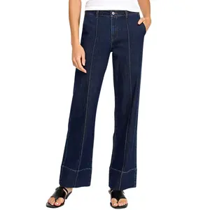 Riviera Stitch-Front Denim