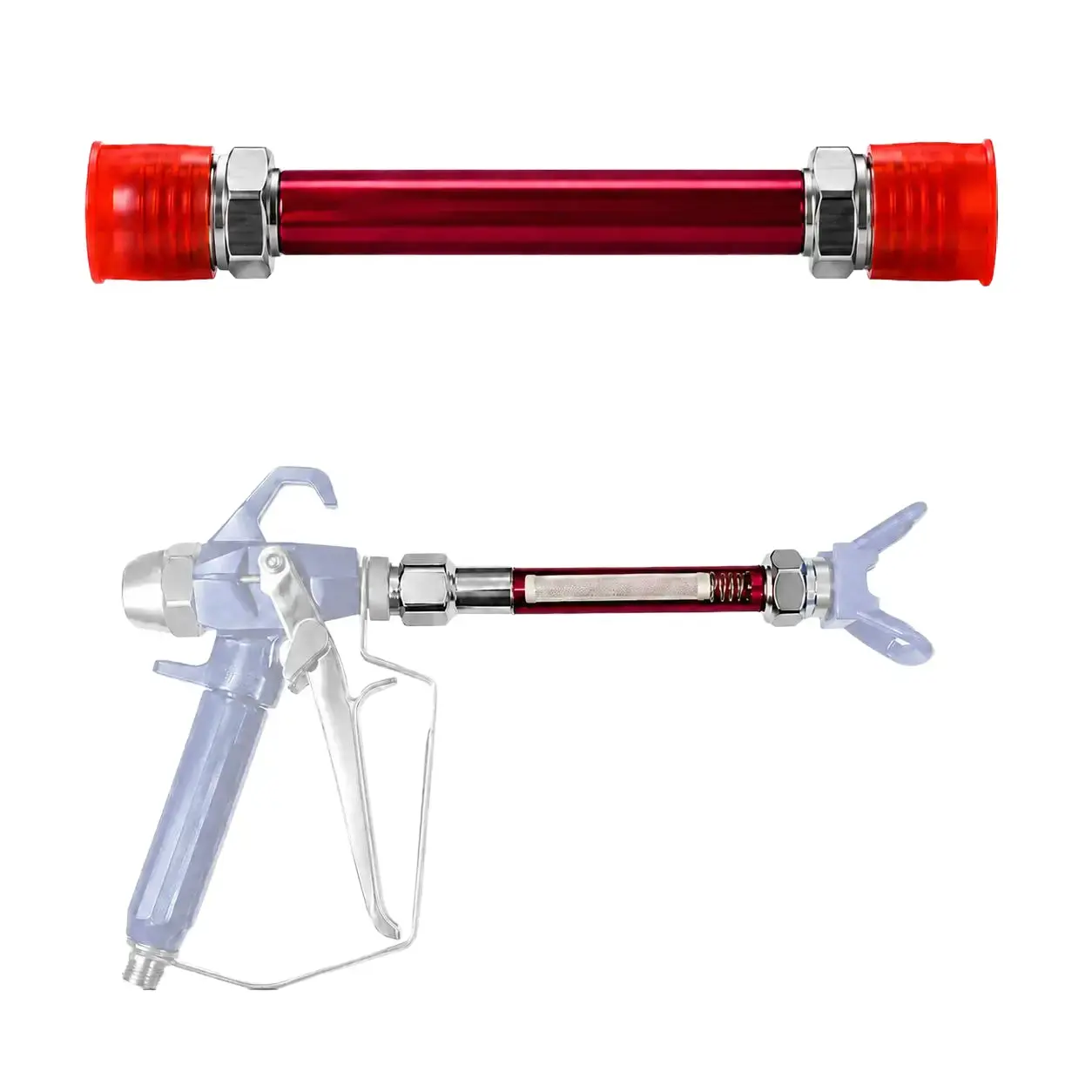 Airless Paint Sprayer Spray Gun 5.5 Inch Extension Pole Built in Filter，Summer Vibes, Deals for You Days