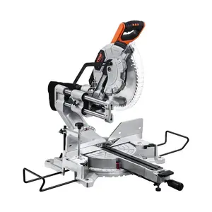 VEVOR Compound Miter Saw, 10 - Inch Blade, 15 Amp Motor, 60 - Tooth, Corded Single Bevel 0 - 45, LED Precision Alignment, Angle Adjustable, Lightweight Cast Aluminum Base, for Wood, Composite DeckingVEVOR Super Brand Day