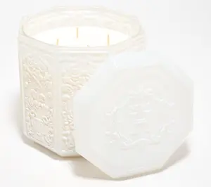 Mrs.H by Dee Hilfiger 50oz Peppermint Bark Glass Candle