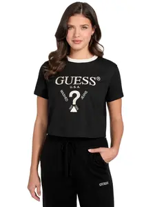 GUESS Female Eco Filanta Crop Tee