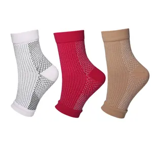 ISUNIE 3 Pairs Women's Athletic Ankle Support Brace, Open Toe Ankle Sleeve for Running, Walking, Yoga, Workout & Daily Wear breathable, Mother's Day Gifts Fit