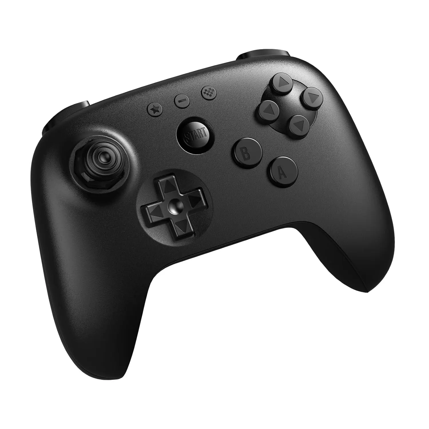 8Bitdo 64 Bluetooth Controller for Analogue 3D, Switch, Switch 2, Windows, and Android - Black