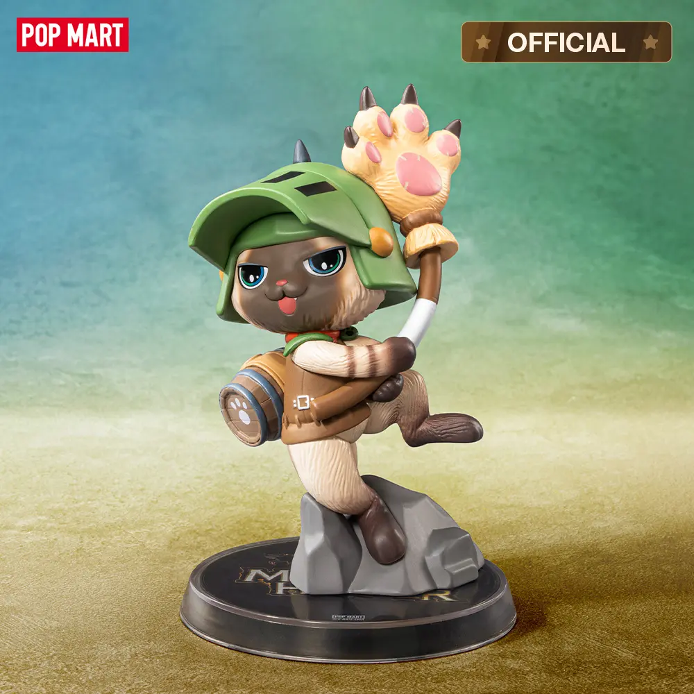 POP MART Monster Hunter Palico Series Figures Blind Box