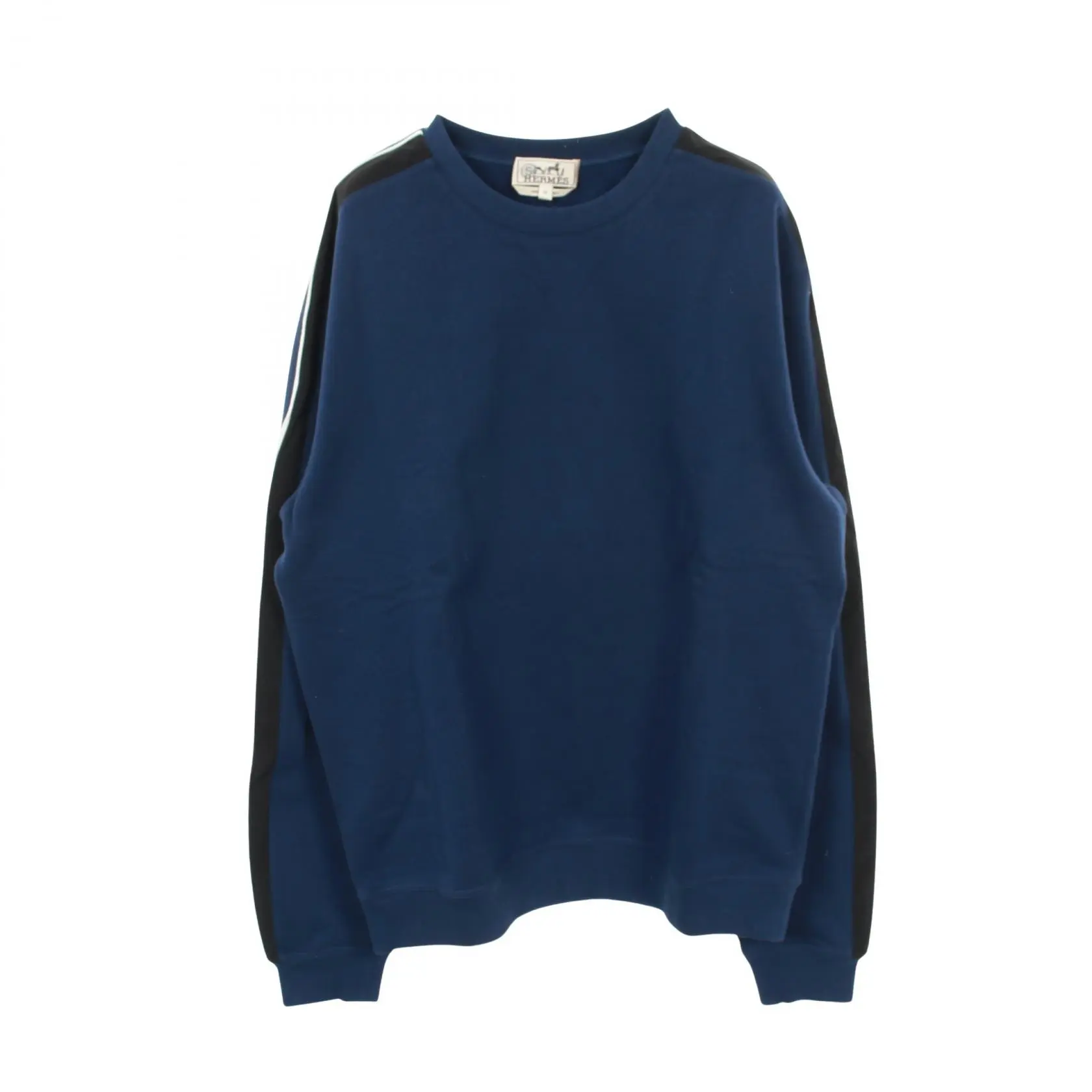 Pre-owned HERMÈS Cotton Small Leather Goods Hermes Run H Sweatshirt
