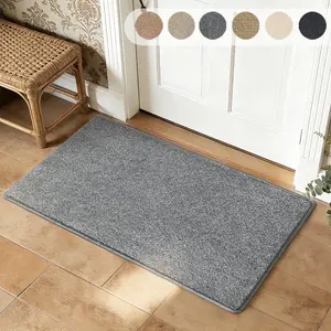 2'x3' Geometric Carpet Stair Tread Landing Mat Non Slip Self Adhesive Washable Stairway Grip Rug Stair Protector Mat for Indoor Kitchen Bathroom Decor Stain Resistant Tape Free Non Slip Rugs rug carpet