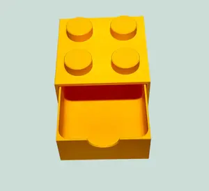 Little Building Block For Storage (Square With 1 Drawer)