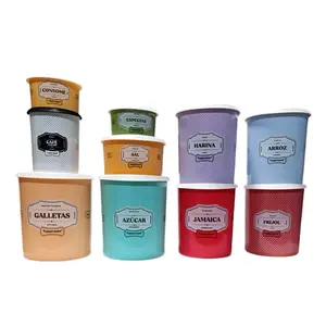 Tupperware Pantry 10 Cans One Touch Storage Containers for Kitchen Organization