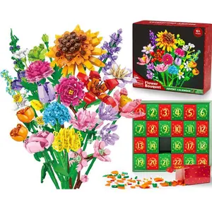 2025 Christmas Countdown Advent Calendar – 24-Day Gift Box Set with 3D Puzzle Toys for Kids, Teens, and Adults