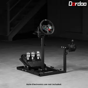 Dardoo G29 Racing Wheel Stand Fit for G920 G923 G27, T150 T248 T300RS TMX，Driving Simulator Cockpit Gravity Upgrade,Steering Wheel Pedal Seat Not Included