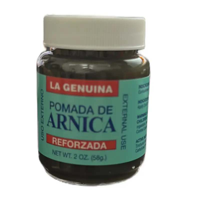 La Genuina Arnica Reforzada Natural Herbal Ointment, 2 oz (58g) – Beauty & Personal Care Body Moisturizer for Remedies & Relief