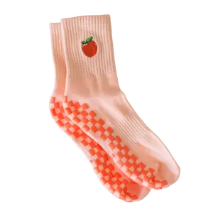 The Just Peachy Grip Sock