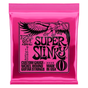 Ernie Ball 2223 Super Slinky Nickel Wound Electric Guitar Strings
