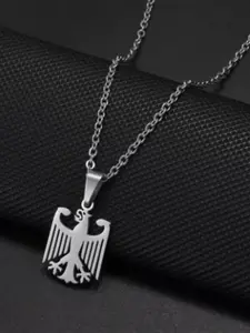 Fashion Unique Stainless Steel German Eagle German Coat of Arms Pendant Necklace, in Stock Now, Stylish Jewelry Accessory