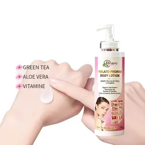 Molato Promax Brightening Body Lotion with Green Tea Aloe Vera & Vitamin E for Radiant Skin Care