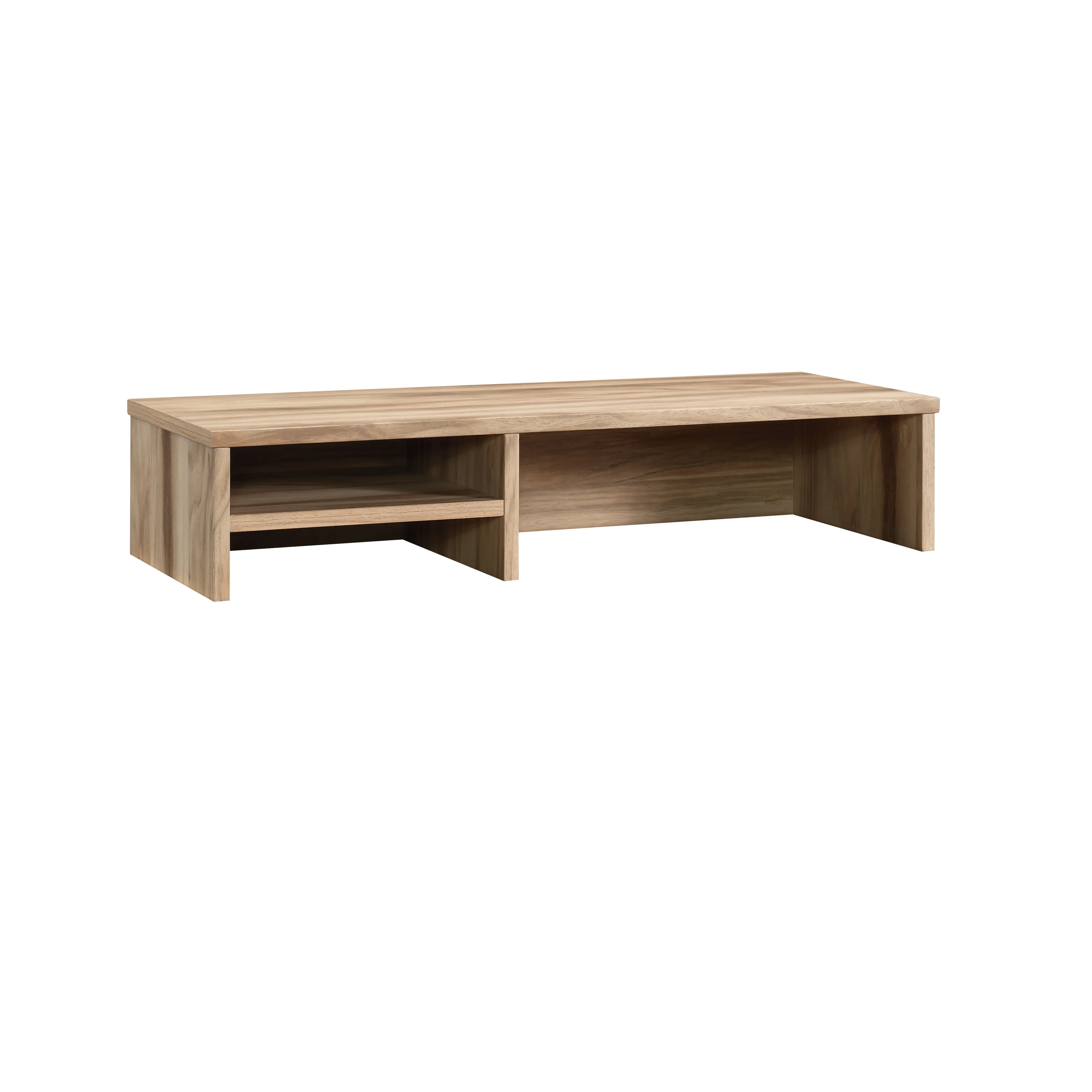 Sauder Portage Park Organizer Hutch - Versatile Office Hutch with Cubbyhole Storage for Planners Documents & Decorative Items - Compact Design for Home & Commercial Office Furniture - Warm Wood Finish