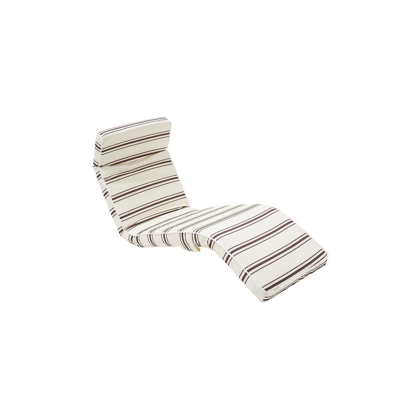 Sunnylife The Lounger Chair in Charcoal Stripe