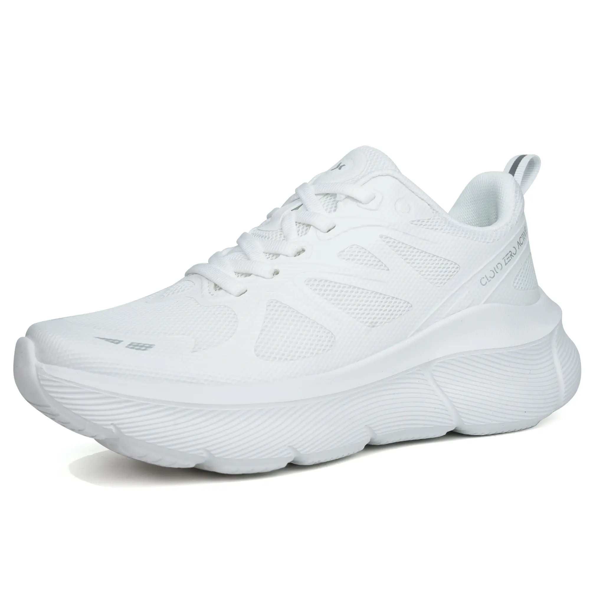Hawkwell Women's Cloud Zero Active Cushion Breathable Tennis Walking Jogging Sneakers Running Gym Workout Medical Work Shoes