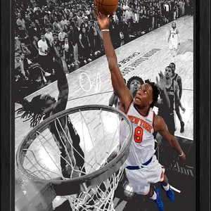 OG Anunoby Putback Poster, New York Basketball Fan Poster