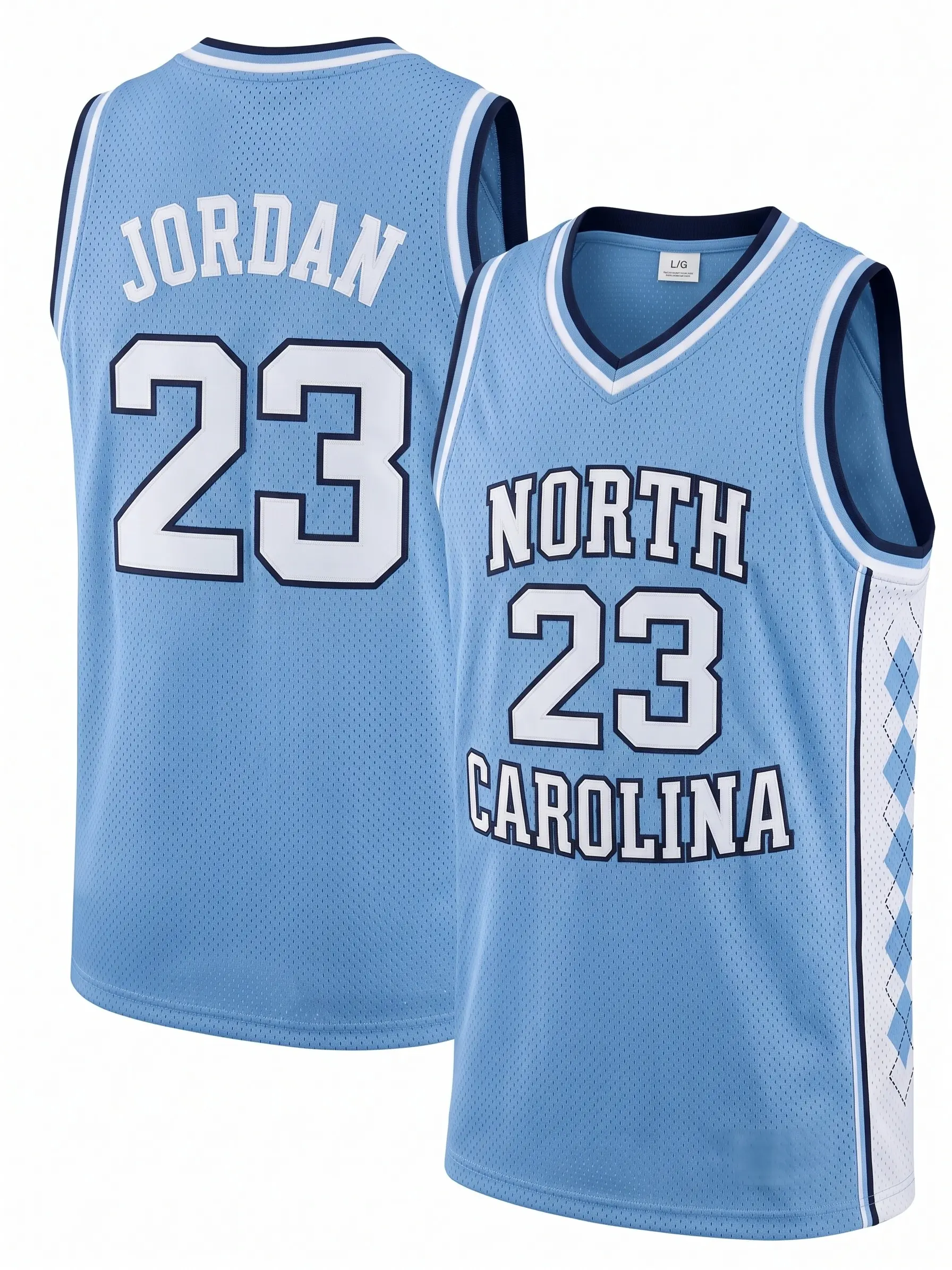 Custom Name - Men's Basketball Jersey No. 23 Vintage Embroidered Breathable Training Top, Workout Tops, Sleeveless Sports Shirt, Embroidered Basketball Jerseys, Athletic Tops S-5Xl, Basketball Clothing, Sportswear Clothing