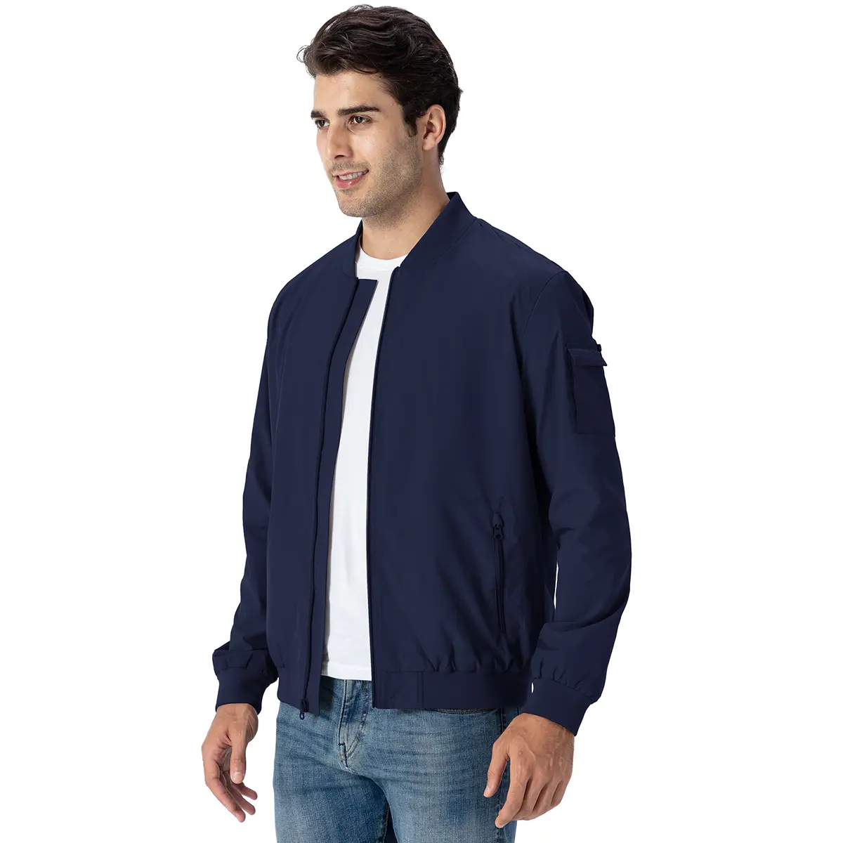 TBMPOY Men's Lightweight Windproof Bomber Jacket  Casual Jacket