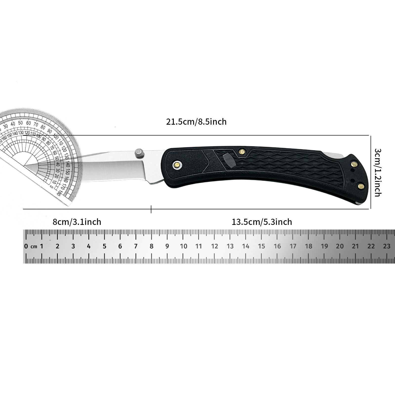 Folding Camping Hiking Knife] Folding knife, camping, hiking, pocket knife, rescue, multi-functional knife, emergency outdoor survival, portable folding knife, household fruit knife