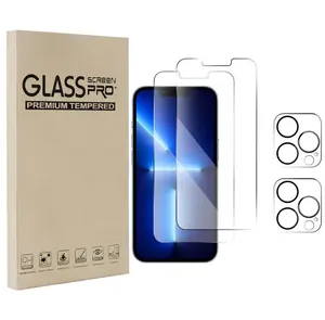 iPhone 14 15 Pro Max Plus Screen & Camera Protector Packs