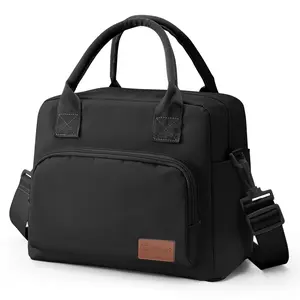 Nifogo Lunch Bag for Women Men - Large Insulated Reusable Cooler Tote, Water Resistant Portable for Work & Picnic